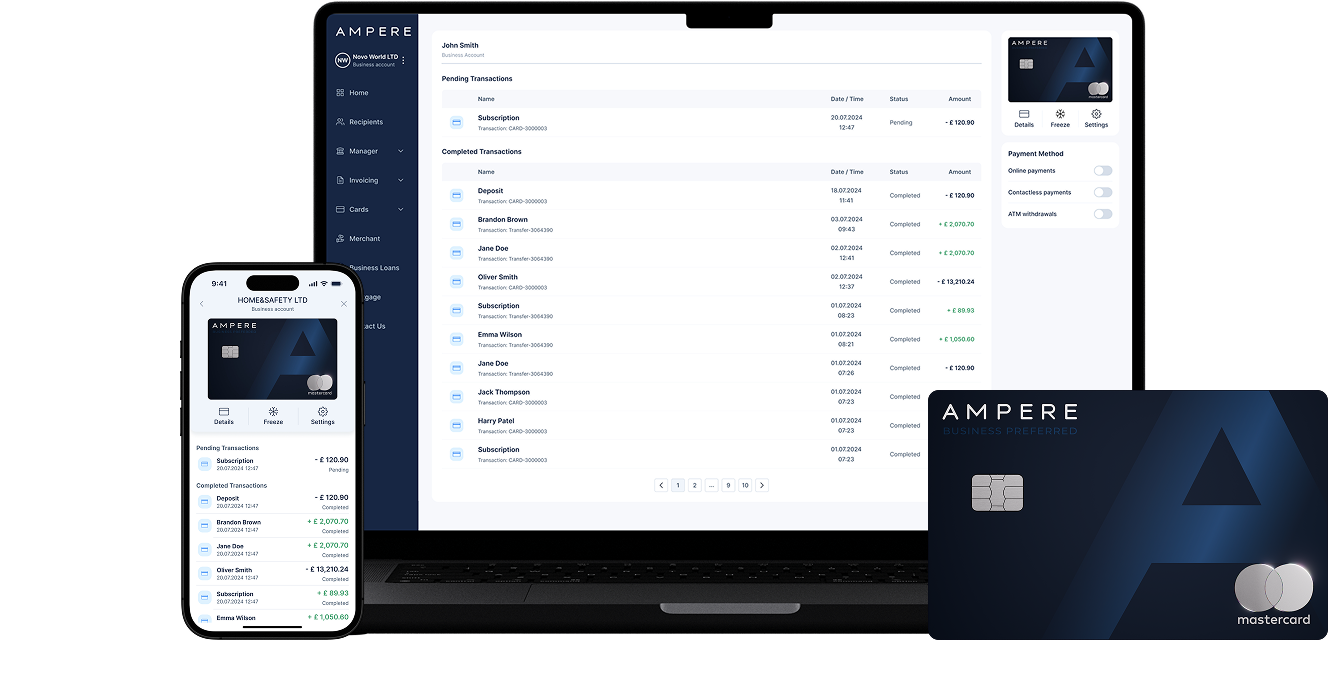 Ampere Business Card